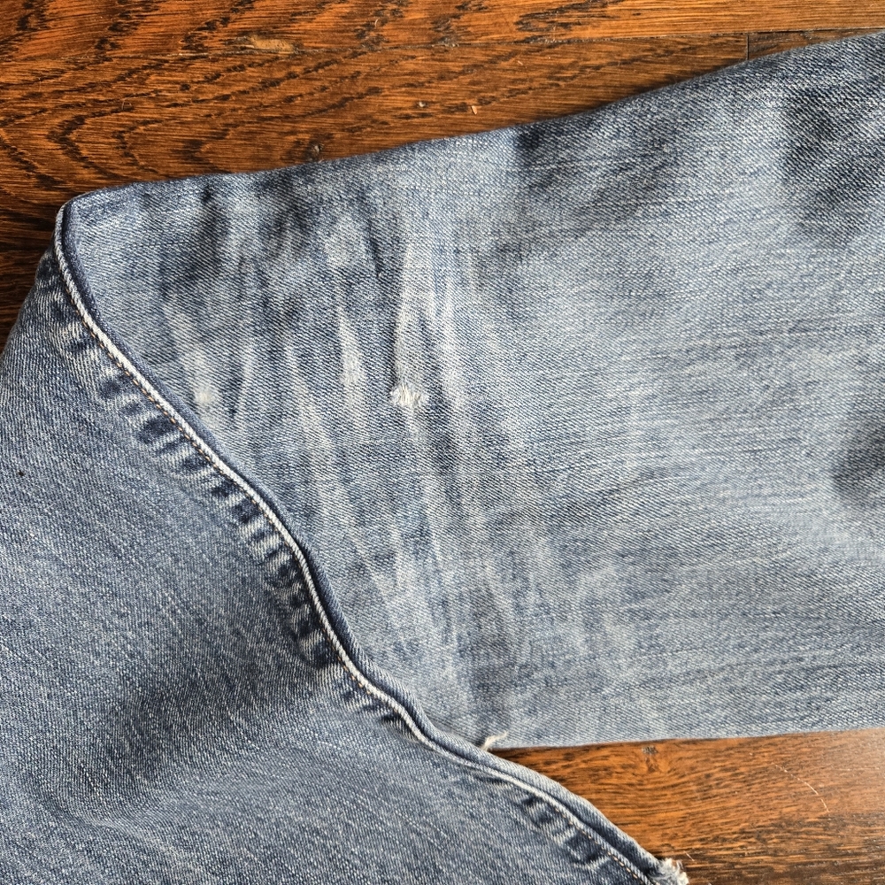 Express Ripped Distressed Jeans Rocco Skinny Size 33 x 32 - Picture 8 of 10